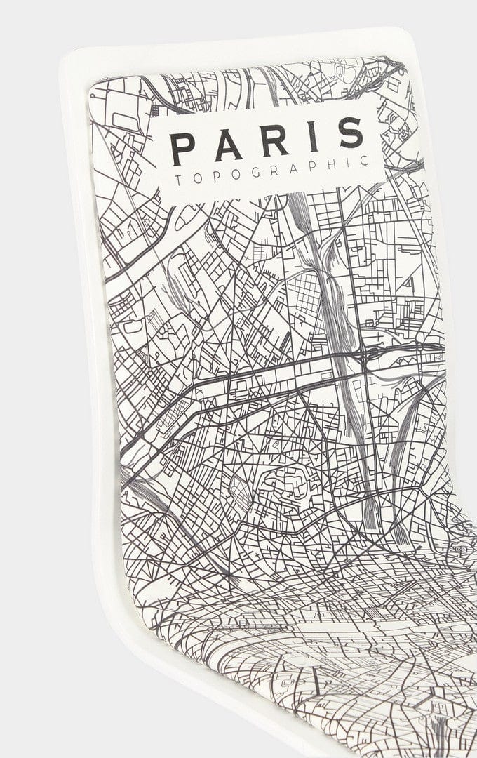 Sedie da scrivania per bambini in ecopelle Paris Bianco e Nero (5)