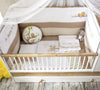 Set 9 pezzi di biancheria per culla Natura Baby, 80 x 130 cm