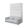 Set camera da letto Bed Concept Verticale Bianco Opaco, 2 pezzi