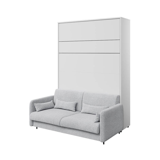 Set camera da letto Bed Concept Verticale Bianco Opaco, 2 pezzi