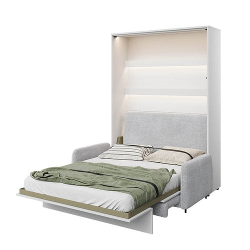 Set camera da letto Bed Concept Verticale Bianco Opaco, 2 pezzi (1)