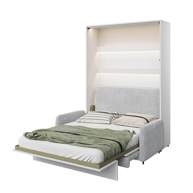 Set camera da letto Bed Concept Verticale Bianco Opaco, 2 pezzi (1)