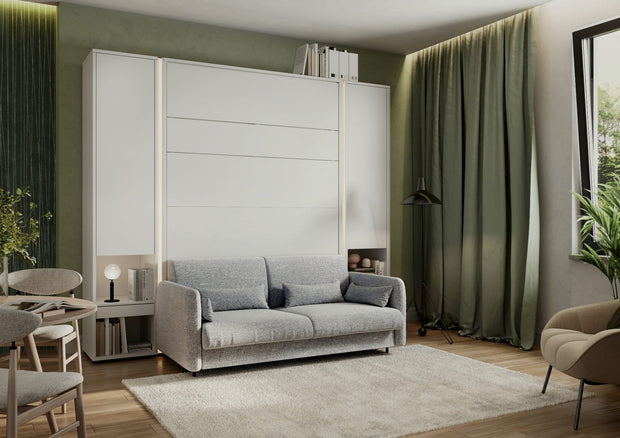 Set camera da letto Bed Concept Verticale Bianco Opaco, 2 pezzi (9)