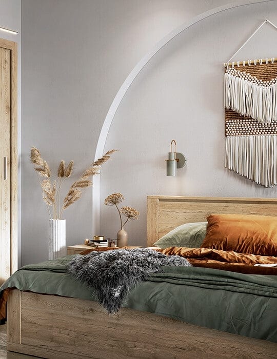 Set camera da letto Idea Quercia, 4 pezzi (6)