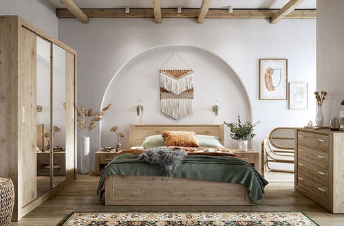 Set camera da letto Idea Quercia, 5 pezzi