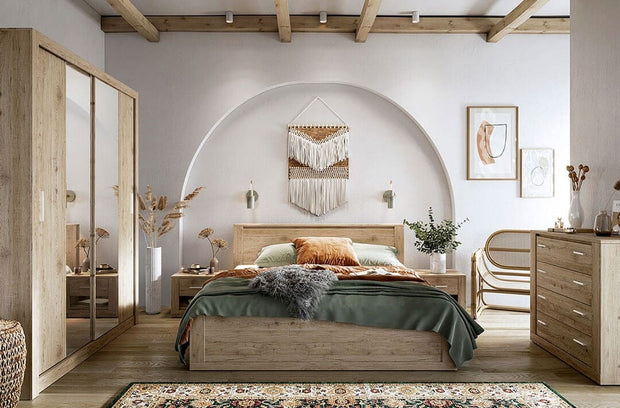 Set camera da letto Idea Quercia, 5 pezzi