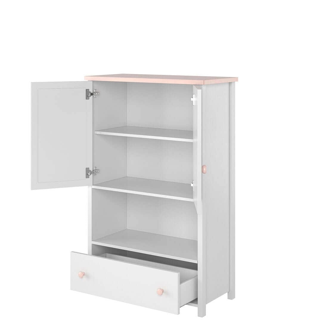 Set Cameretta per bambini/adolescenti Luna Bianco, 8 pezzi (6)