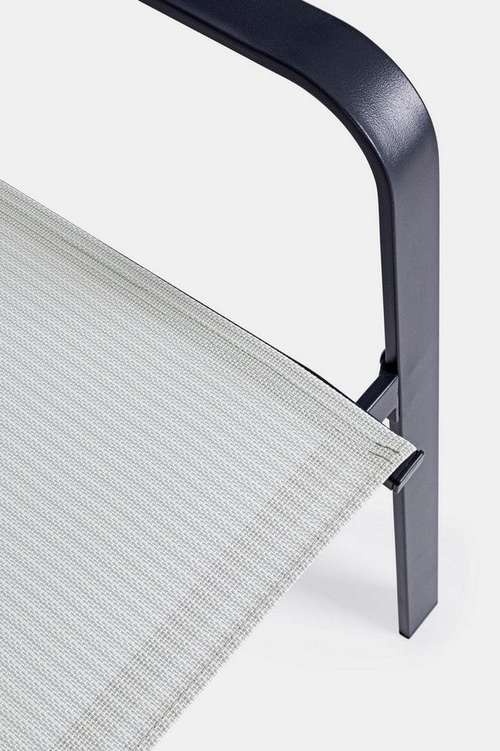 Set da giardino 4 posti con tavolino Arent Antracite (5)