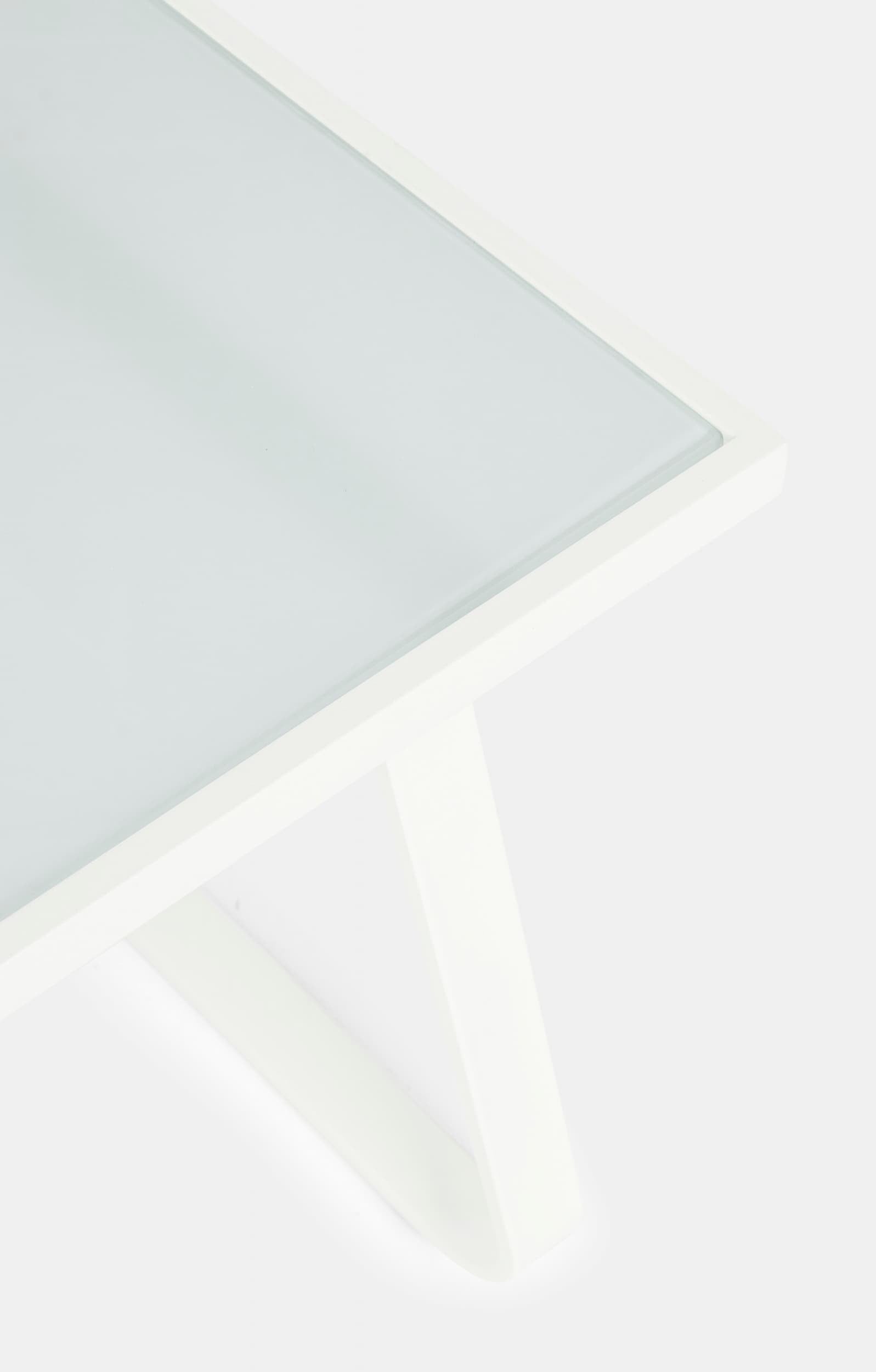 Set da giardino 4 posti con tavolino Arent Bianco (4)