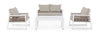 Set da giardino 4 posti con tavolino Captiva Grigio (5)