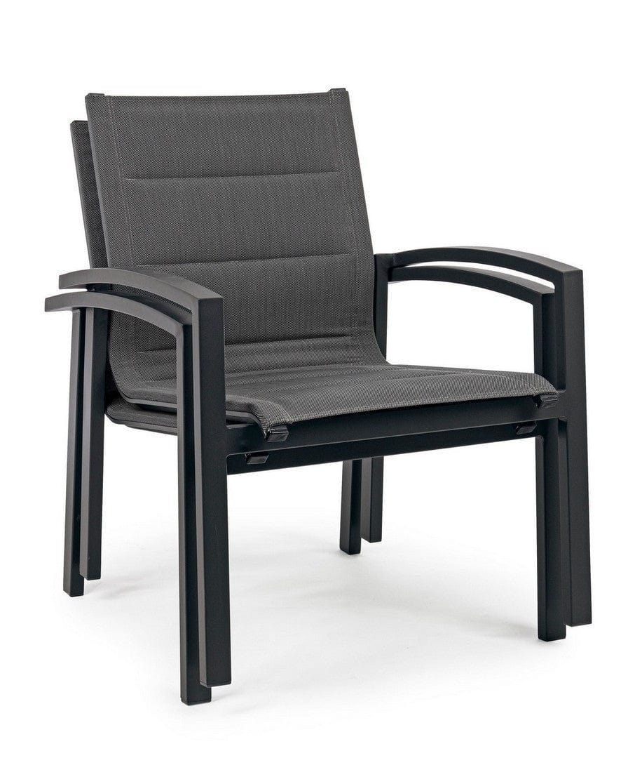 Set da giardino 4 posti con tavolino Laiken Antracite (11)