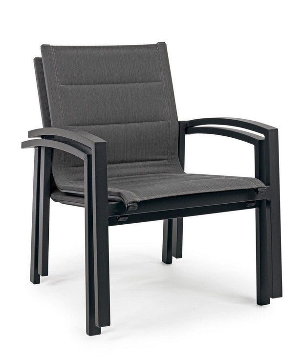 Set da giardino 4 posti con tavolino Laiken Antracite (11)