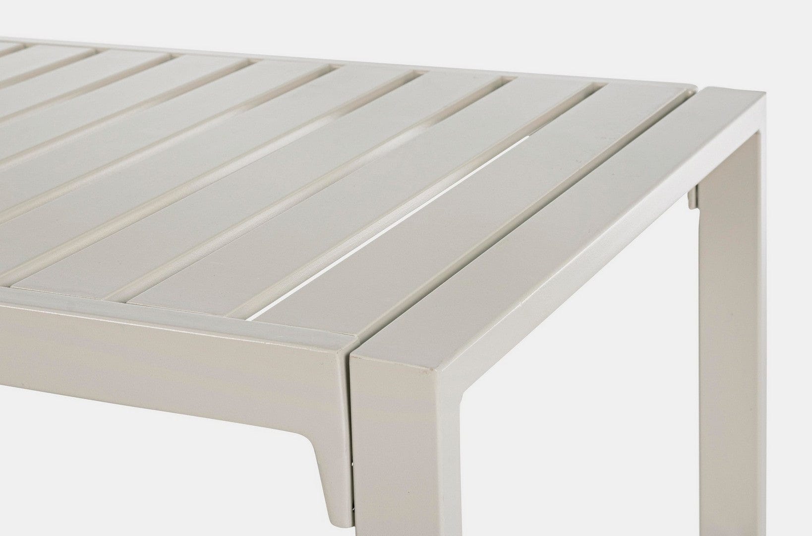 Set da giardino 4 posti con tavolino Lorillard Grigio (8)