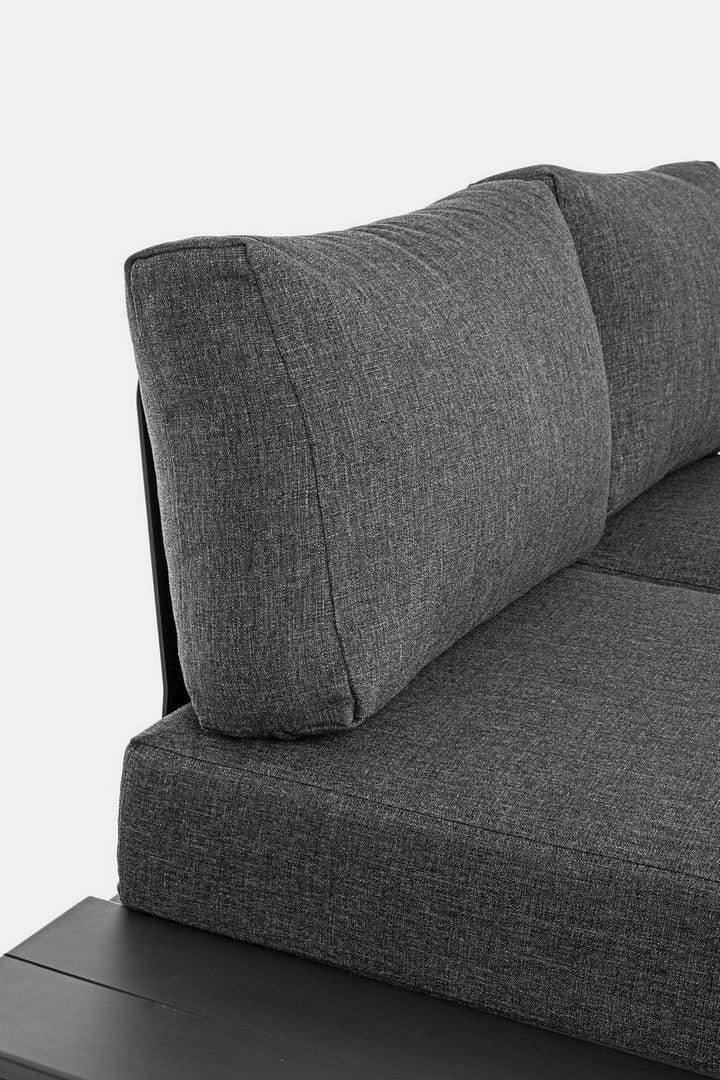 Set da giardino 5 posti con tavolino Konnor Antracite (10)