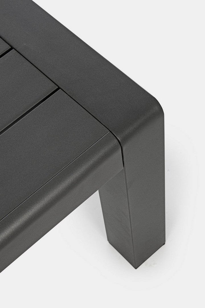 Set da giardino 5 posti con tavolino Konnor Antracite (13)