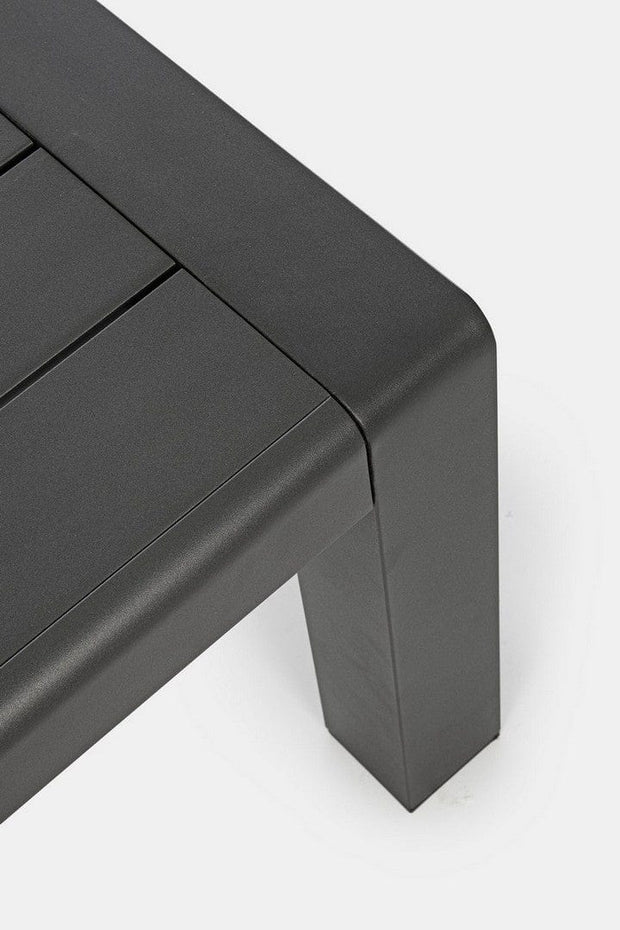 Set da giardino 5 posti con tavolino Konnor Antracite (13)