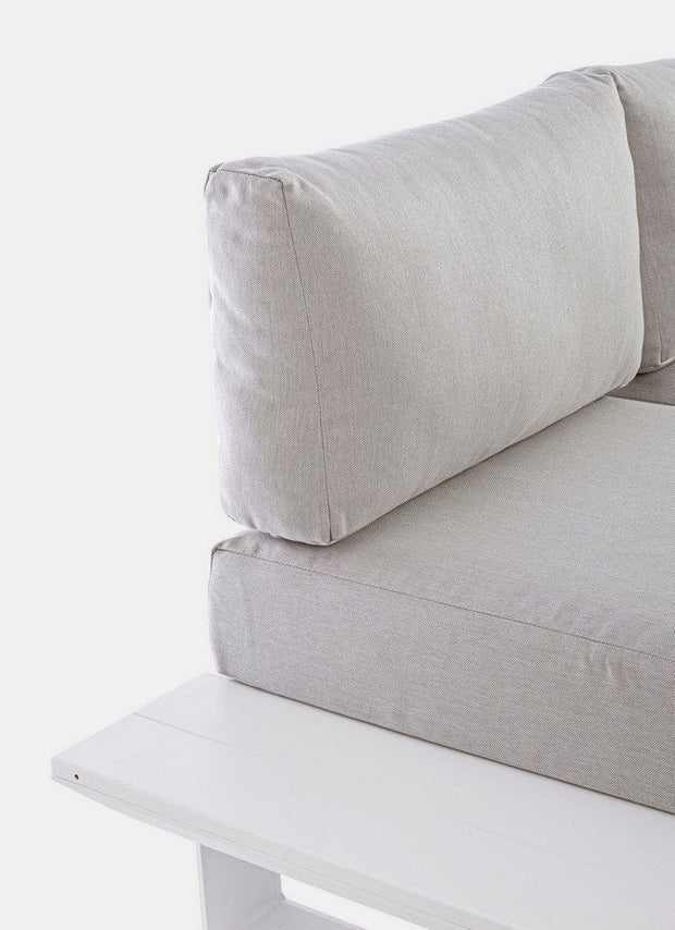 Set da giardino 5 posti con tavolino Konnor Grigio (7)