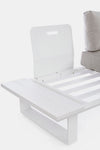 Set da giardino 5 posti con tavolino Konnor Grigio (9)