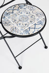 Set da giardino con 2 sedie ed un tavolo pieghevoli Erice Square Multicolore (9)