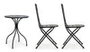 Set da giardino con 2 sedie ed un tavolo pieghevoli Huston Multicolore (4)