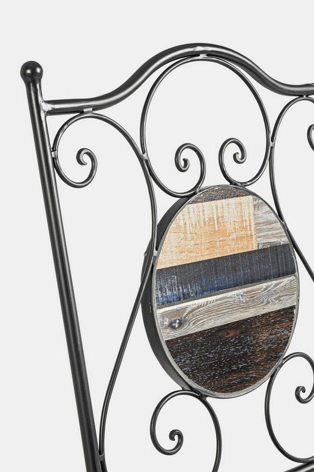 Set da giardino con 2 sedie ed un tavolo pieghevoli Huston Multicolore (6)