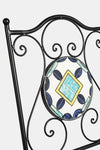 Set da giardino con 2 sedie ed un tavolo pieghevoli Positano Multicolore (6)