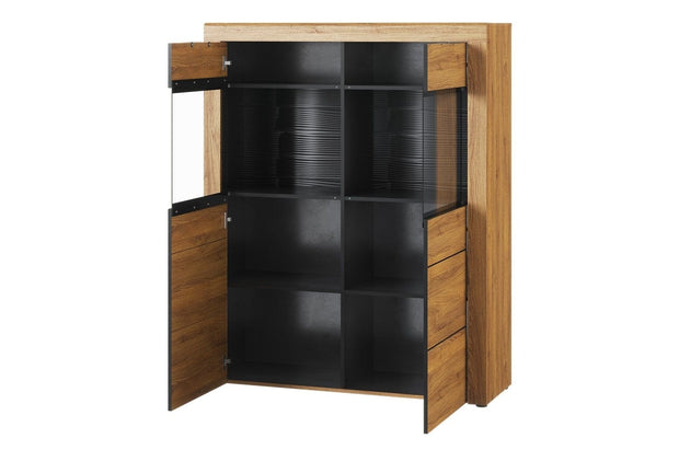 Set da pranzo 4 pezzi Kama Oak / Nero (2)