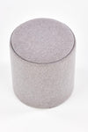 Halmar Set di 2 pouf contenitore in tessuto Avice Grigio