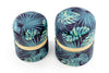 Set di 2 pouf contenitore in tessuto Conwal Multicolore (5)