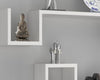 Set di 2 scaffali da muro M02 Bianco (2)