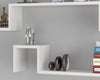 Set di 2 scaffali da muro M02 Bianco (3)