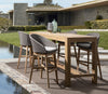 Set di 2 sedie da bar Coachella Grigio (2)