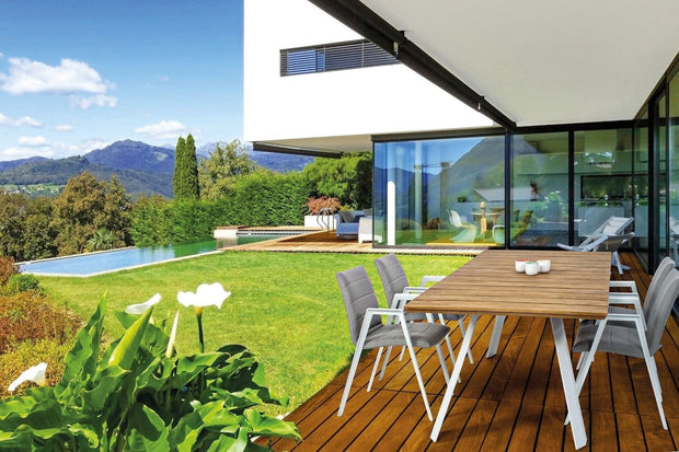 Set di 2 sedie da giardino Axor Grigio (3)