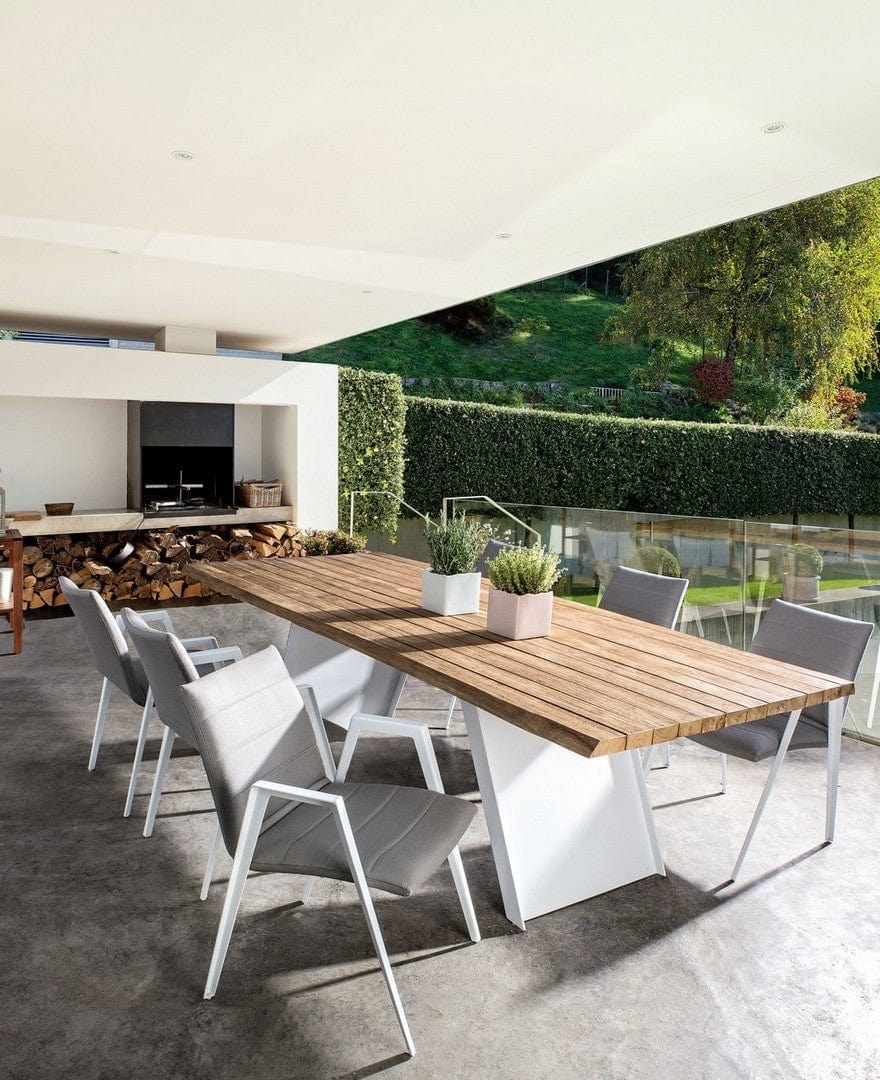 Set di 2 sedie da giardino Axor Grigio (4)
