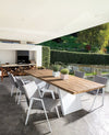 Set di 2 sedie da giardino Axor Grigio (4)