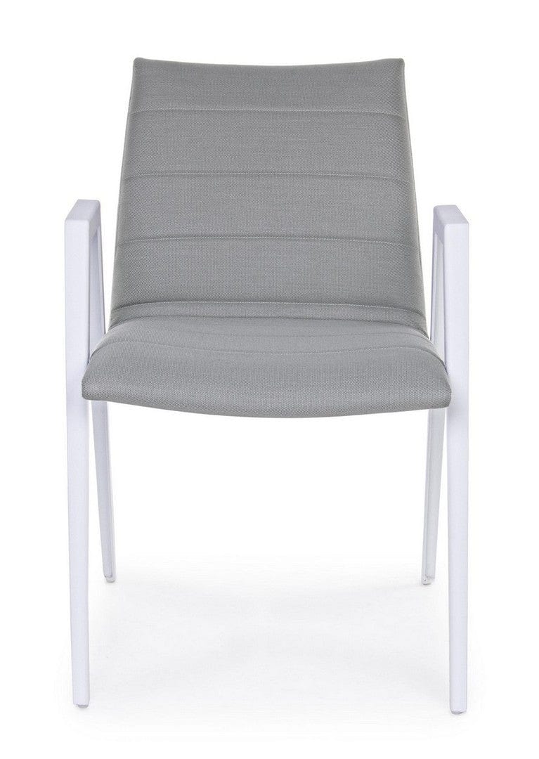 Set di 2 sedie da giardino Axor Grigio (5)