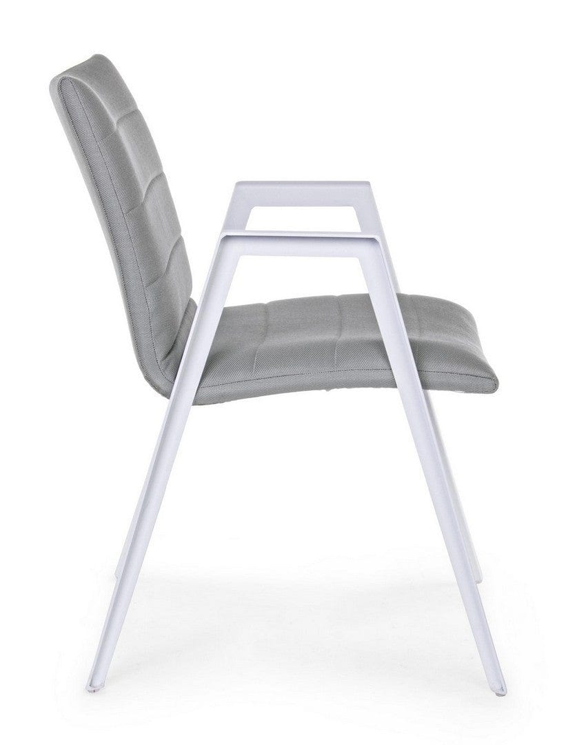 Set di 2 sedie da giardino Axor Grigio (6)