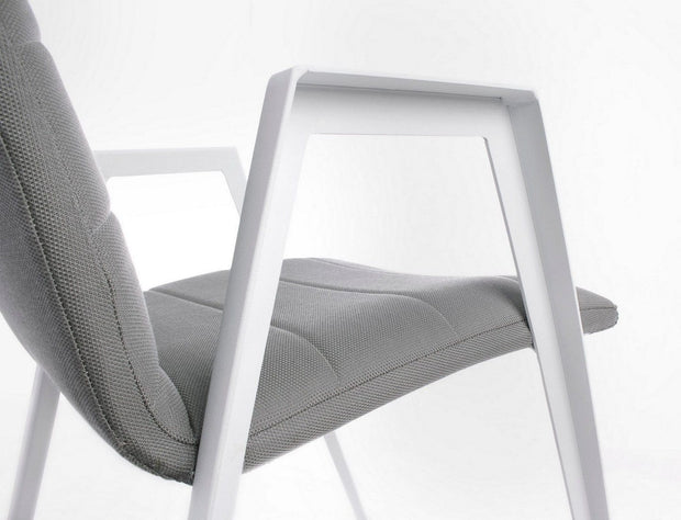 Set di 2 sedie da giardino Axor Grigio (9)