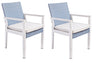 Set di 2 sedie da giardino Floyd Blu