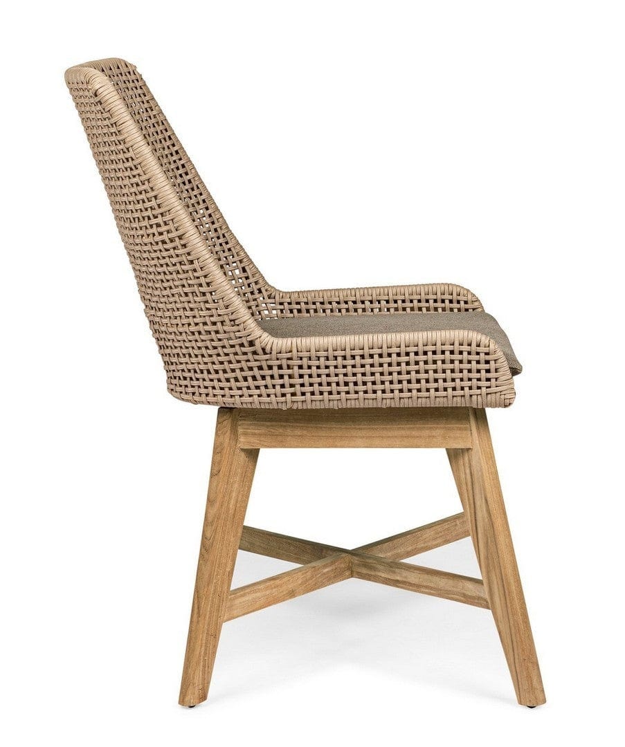 Set di 2 sedie da giardino Hesperia Cappuccino (9)