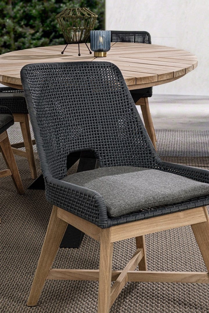 Set di 2 sedie da giardino Hesperia Grigio (5)