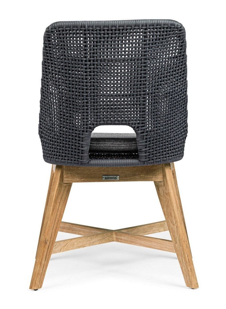 Set di 2 sedie da giardino Hesperia Grigio (8)