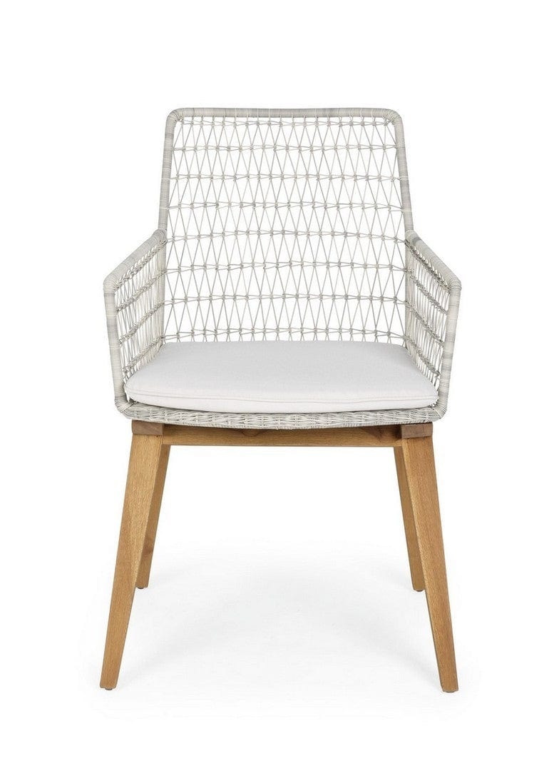Set di 2 sedie da giardino Mauren Bianco (6)