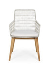 Set di 2 sedie da giardino Mauren Bianco (6)