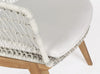 Set di 2 sedie da giardino Mauren Bianco (9)