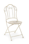Set di 2 sedie da giardino pieghevole Bike Crema (1)