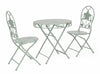 Set di 2 sedie da giardino pieghevole Harriet Verde (2)