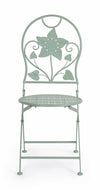 Set di 2 sedie da giardino pieghevole Harriet Verde (3)