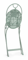 Set di 2 sedie da giardino pieghevole Harriet Verde (6)