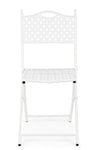 Set di 2 sedie da giardino pieghevole Jenny Bianco (1)